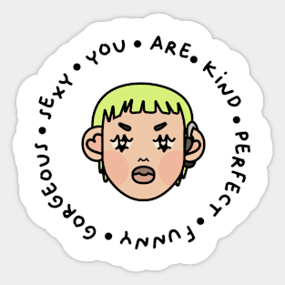 Angry kids - 042 Sticker